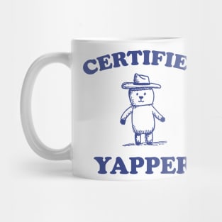 Certified yapper Shirt, Y2K Iconic Funny It Girl Meme Mug